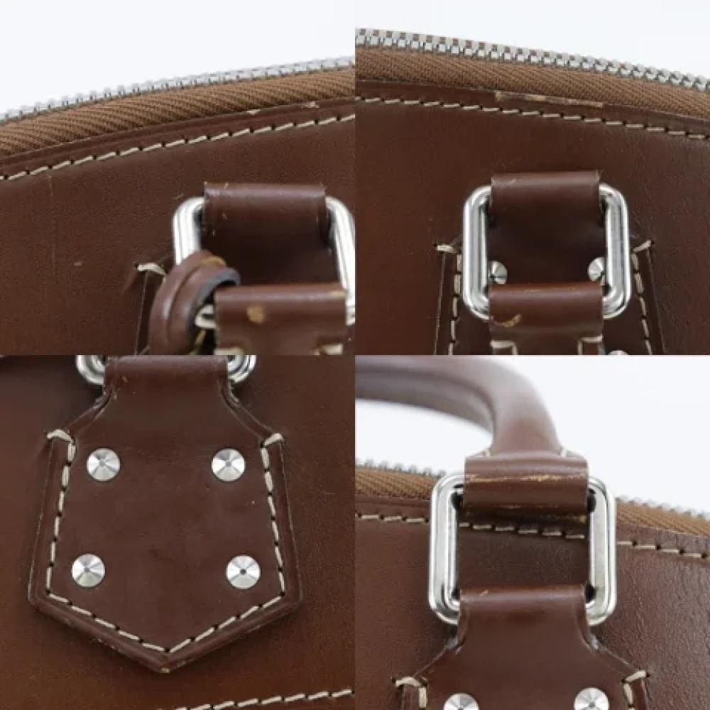 Louis Vuitton Vintage Pre-owned Leather handbags Brown Dames