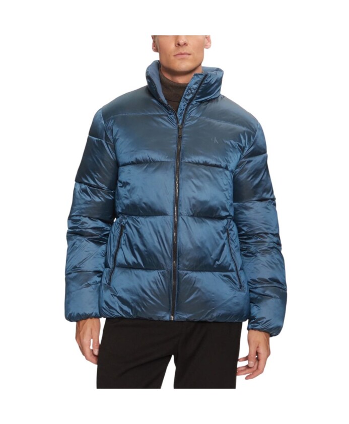 veste-puffer-deux-tons-bleue
