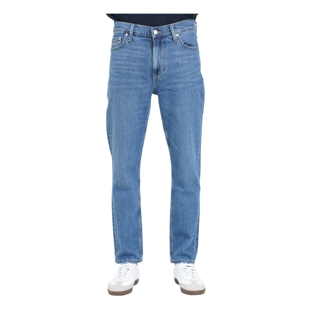 TOMMY JEANS Regular fit jeans DAD JEAN RGLR TPRD met gestempeld logo