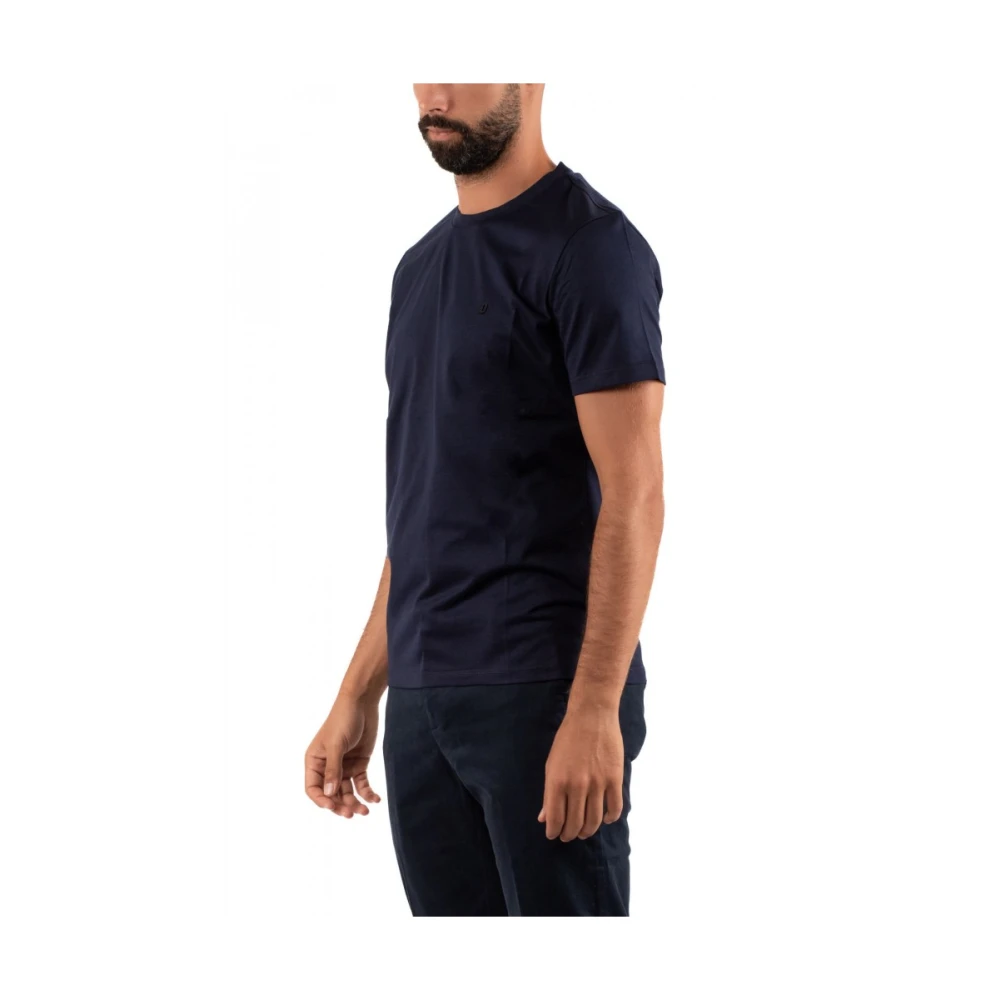 Dondup Heren Casual T-shirt Blue Heren