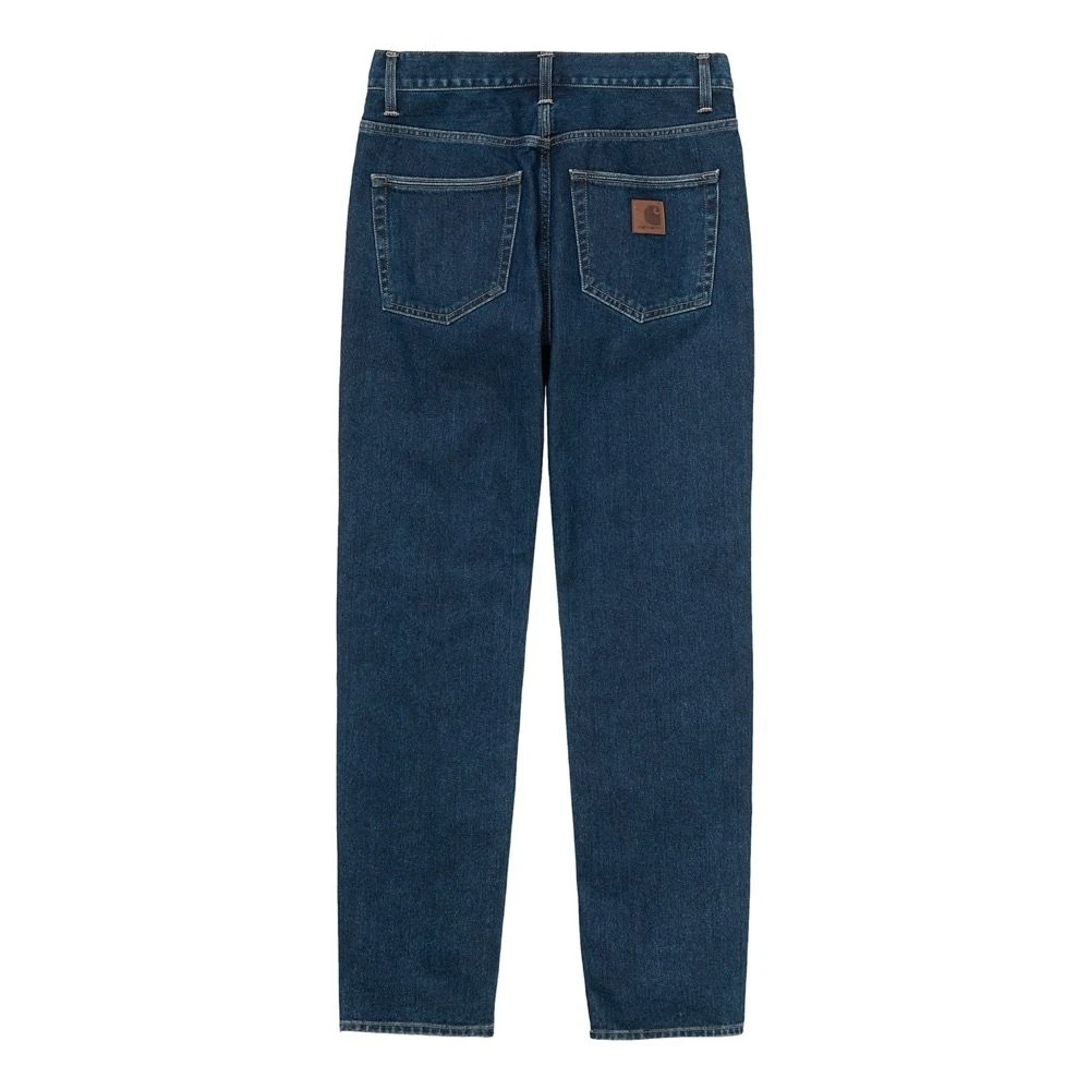 Carhartt WIP Moderne Tapered Fit Denim Jeans Blue Heren