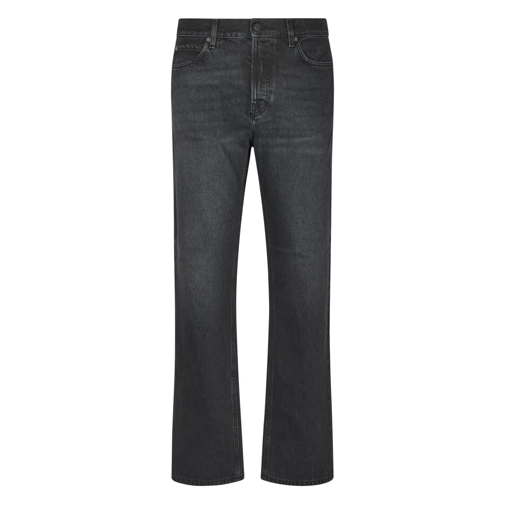 Haikure Men's Black Straight Fit Jeans, W32, Mid Blake Jeans