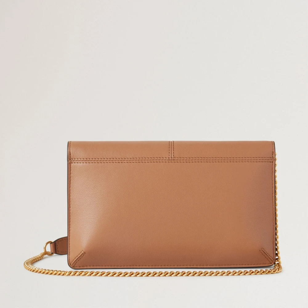Mulberry Stud Pochette on Chain Sable Brown Dames