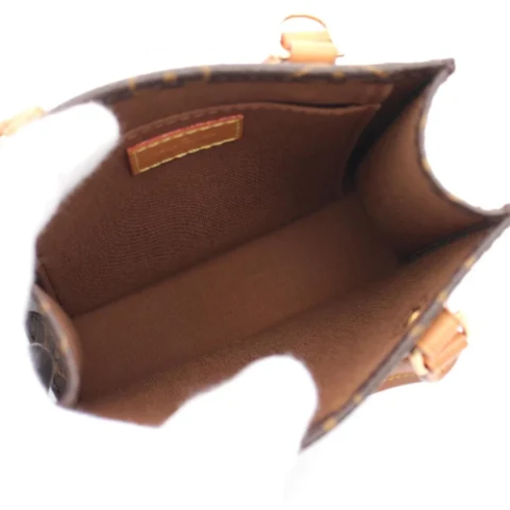 Louis Vuitton Vintage Pre-owned Canvas handbags Brown Dames
