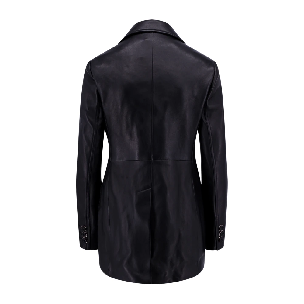 Durazzi Milano Leather Jackets Black Dames