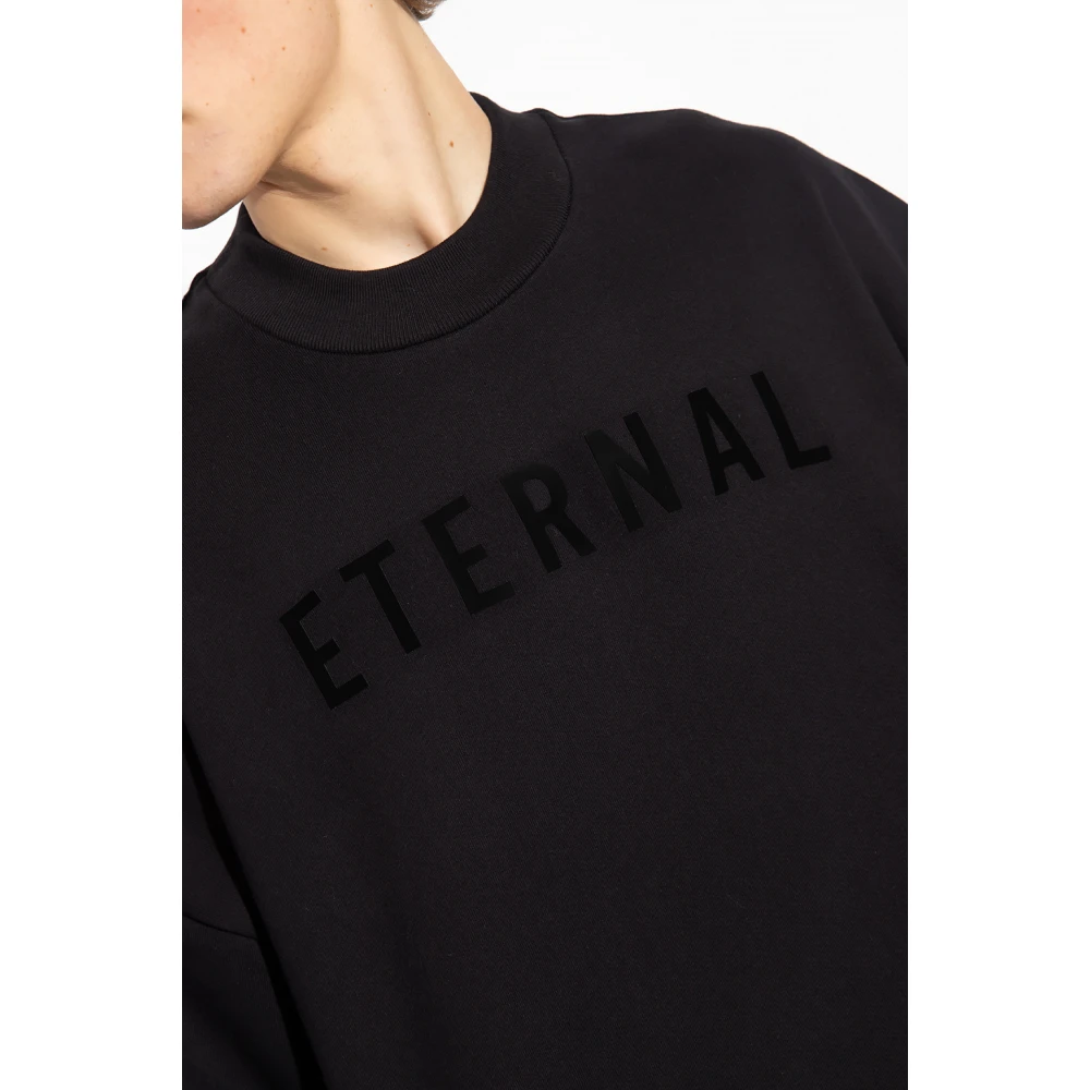 Fear Of God Katoenen sweatshirt Black Heren