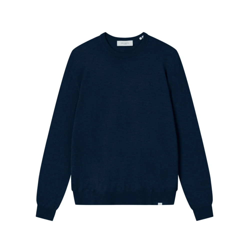 Les Deux Greyson Merino Trui Donkerblauw Blue Dames