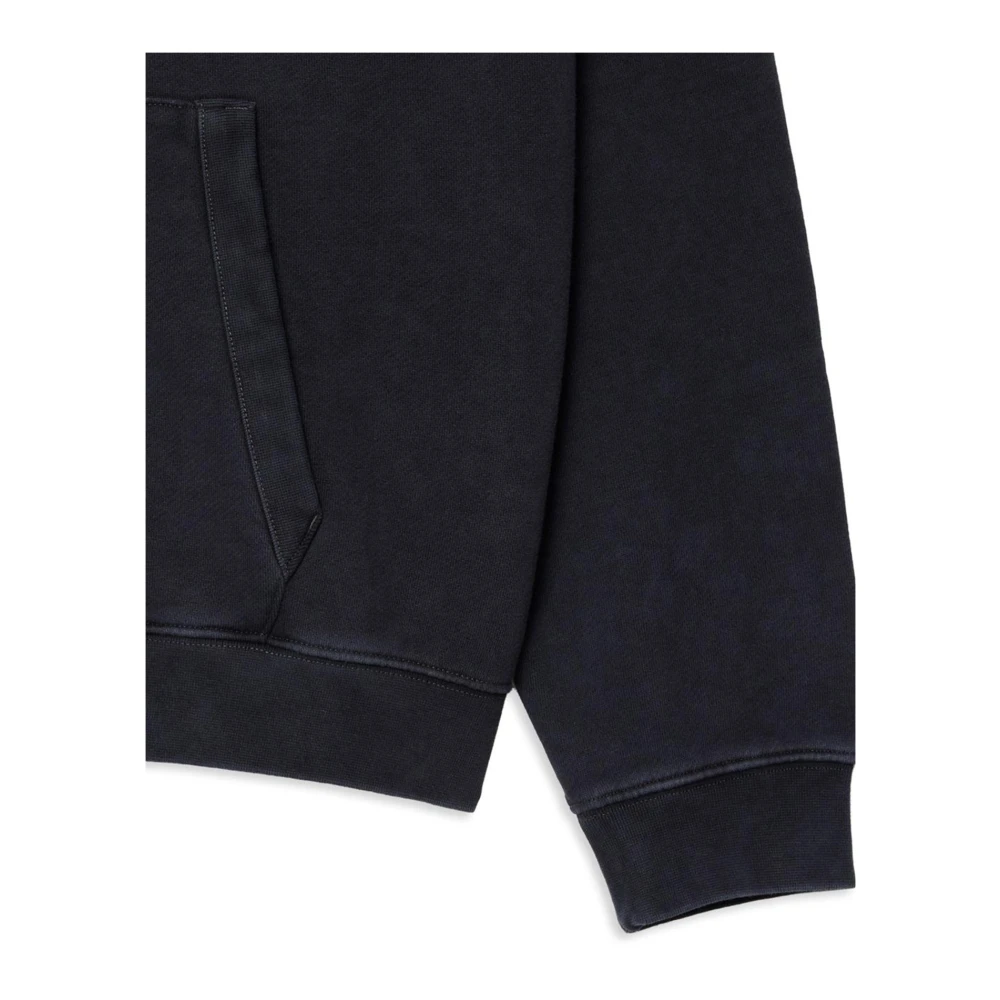 Lacoste Hoodie Loose Fit Zwart Black Heren
