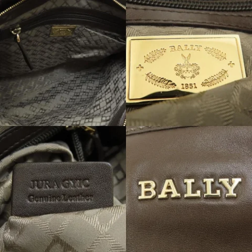 Bally Pre-owned Fabric totes Brown Dames