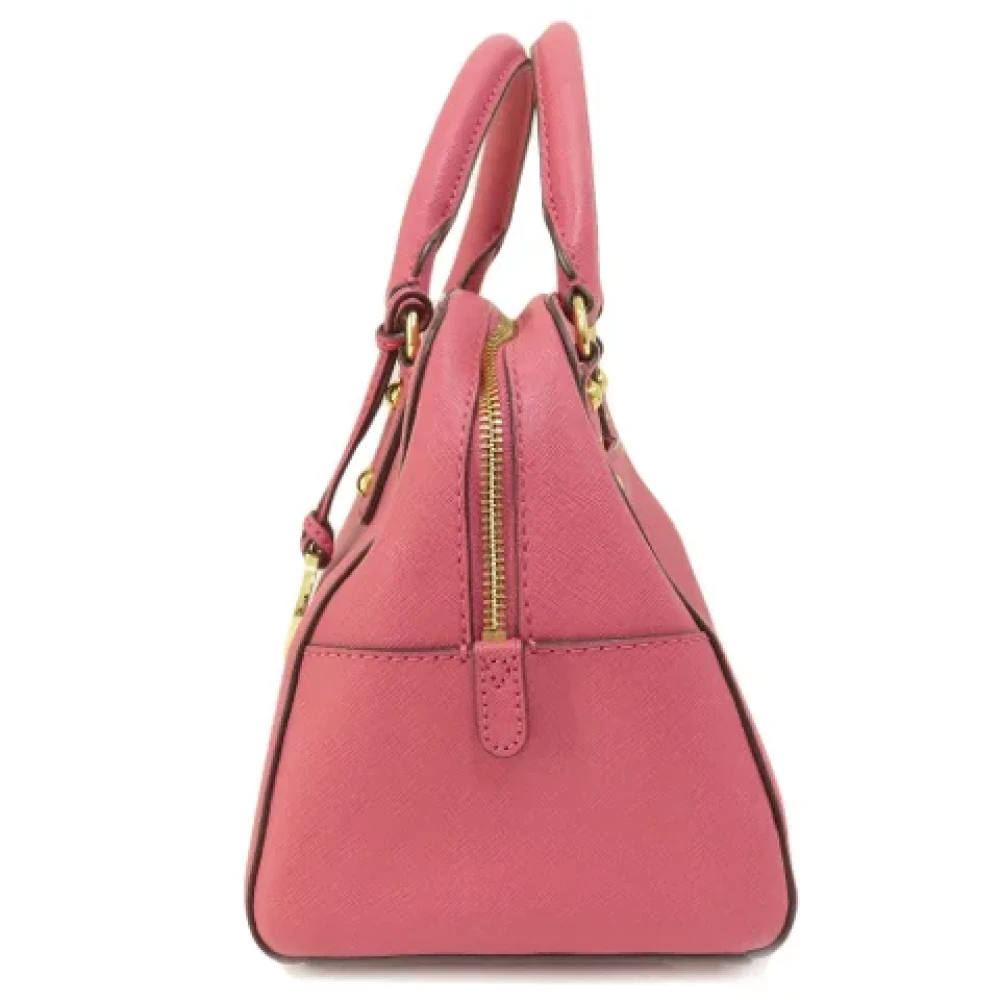 Michael Kors Pre-owned Fabric handbags Pink Dames