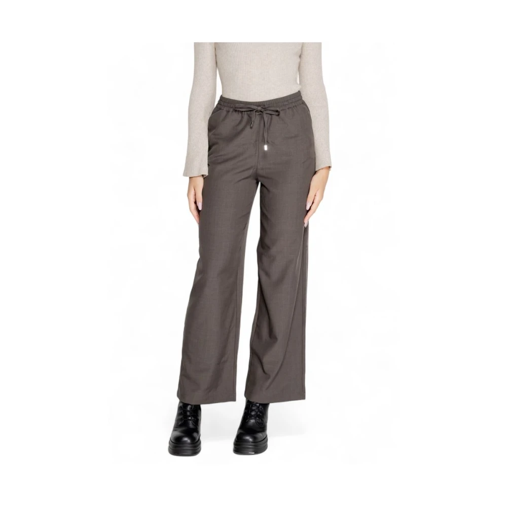 Only Grijze Polyester Jeans & Broek Collectie Gray Dames
