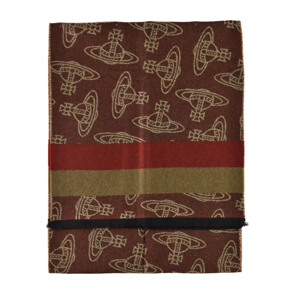 Vivienne Westwood Wollen Sjaal Brown Dames