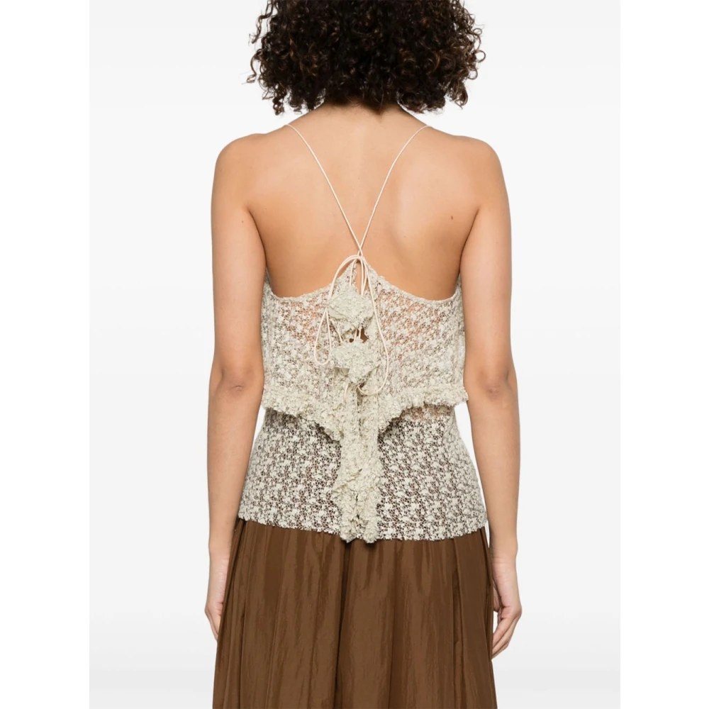 Philosophy di Lorenzo Serafini Beige Top voor Vrouwen Beige Dames