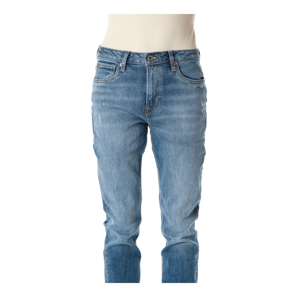 Pepe Jeans Violet Tapered High Waist Jeans Blue Dames