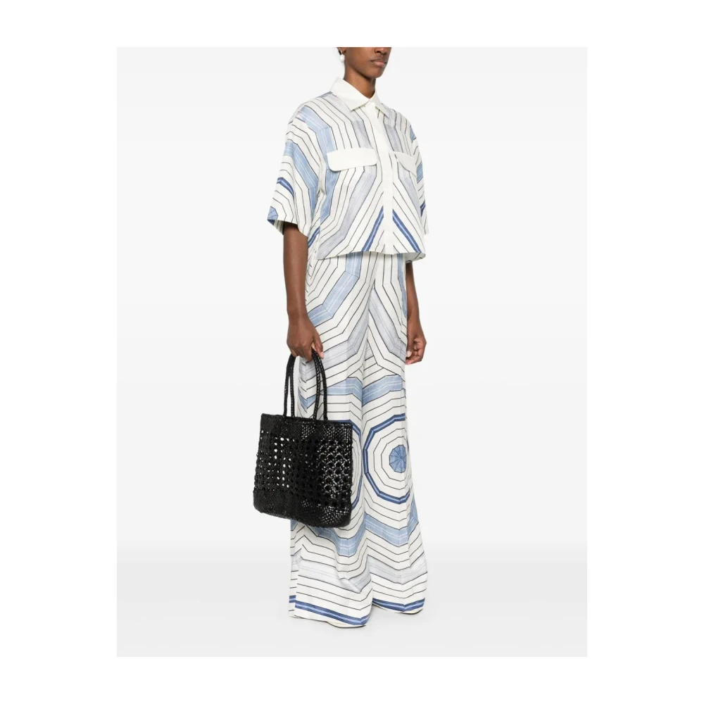 Dragon Diffusion Handgeweven Eclipse Manden Tas Black Dames