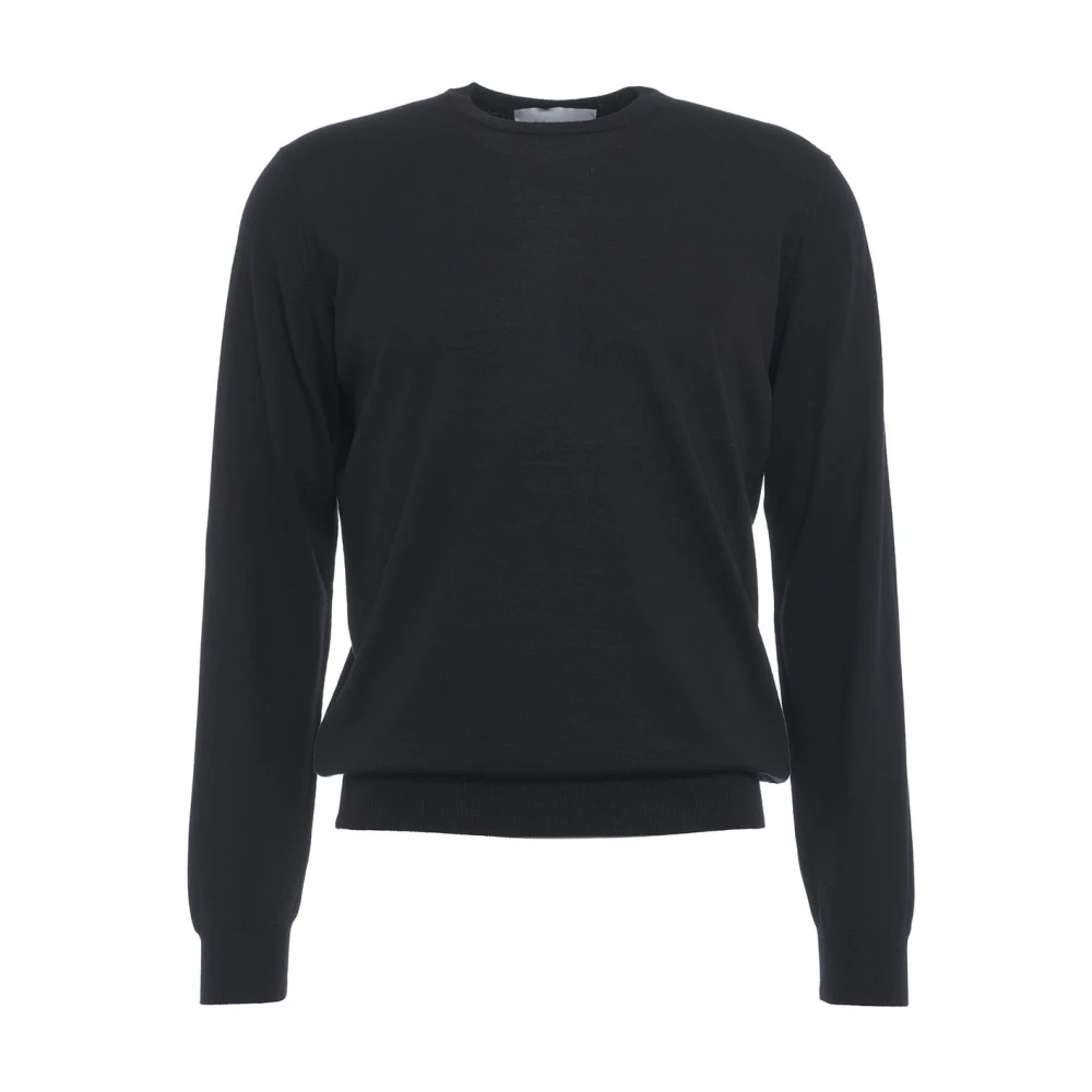 Gender Blå Stickad Tröja Aw24 Black, Herr