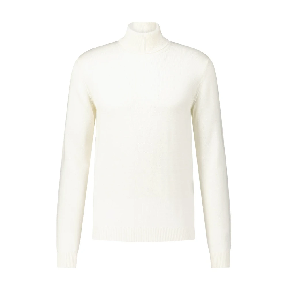 Roberto Collina Wollen Coltrui White Heren