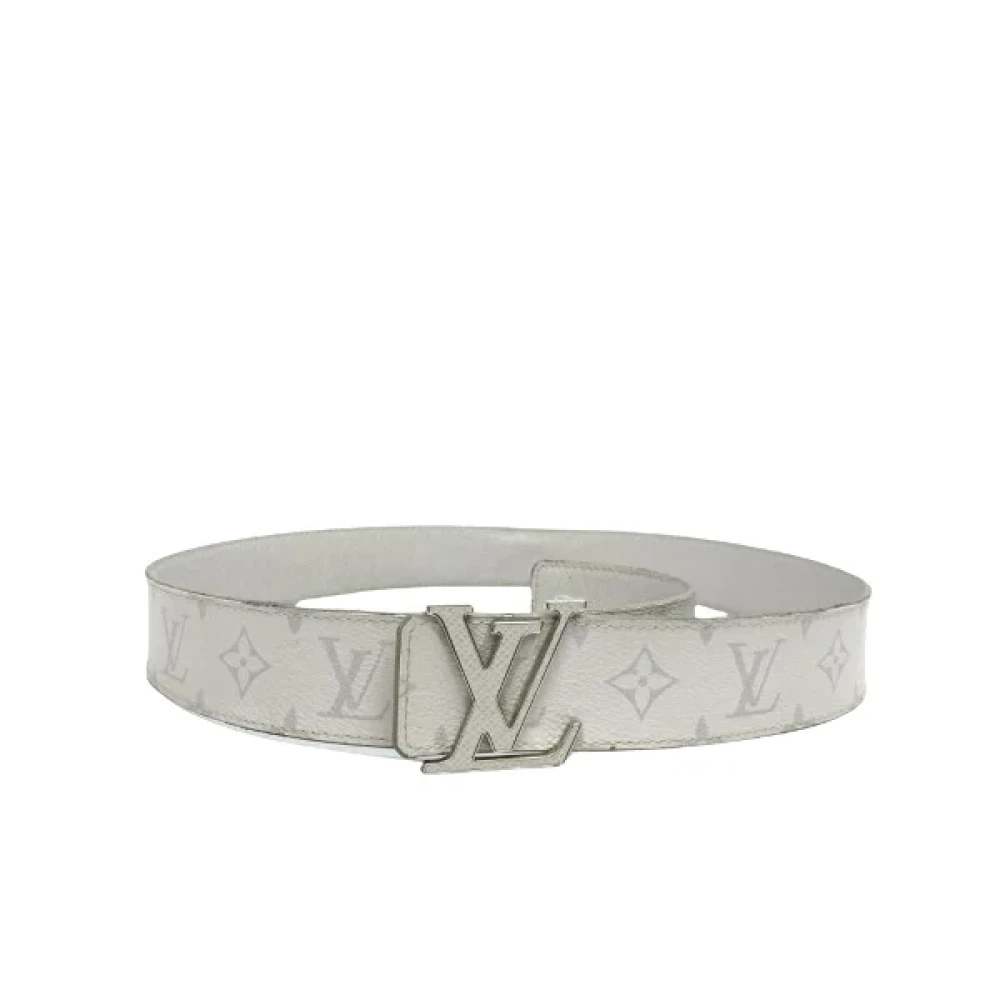 Louis Vuitton Vintage Pre-owned Cotton belts White Dames