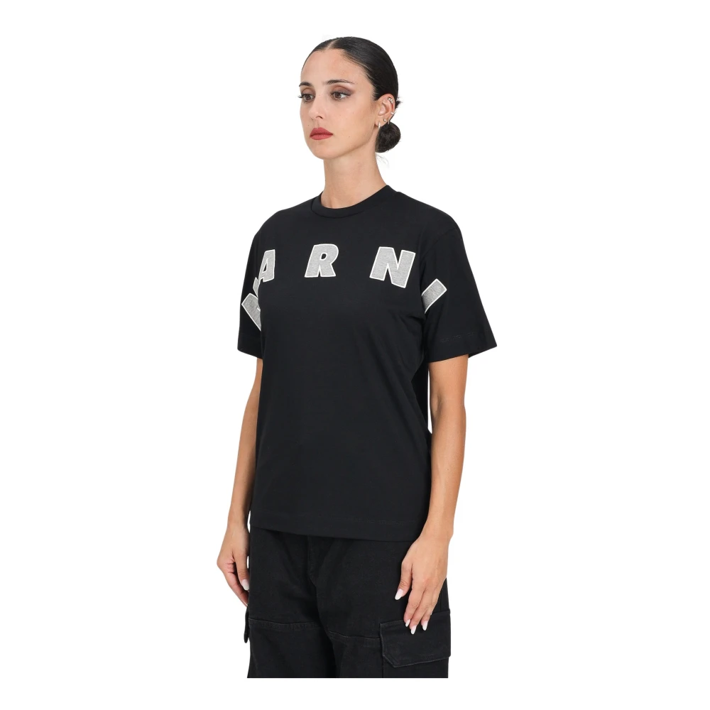 Marni - Tops > T-Shirts - Black - Marni - Modalova