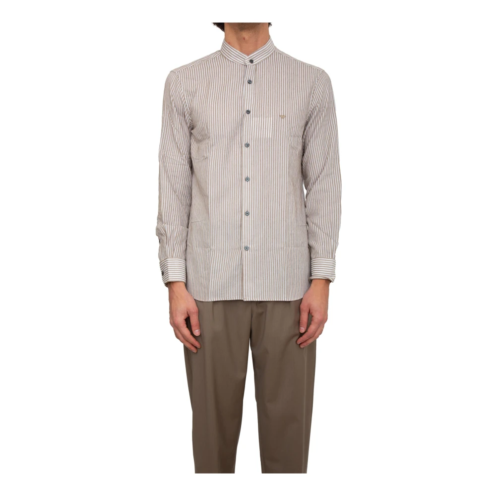 Emporio Armani Herren Multicolor Shirts, Mehrfarbig, Xlgröße: