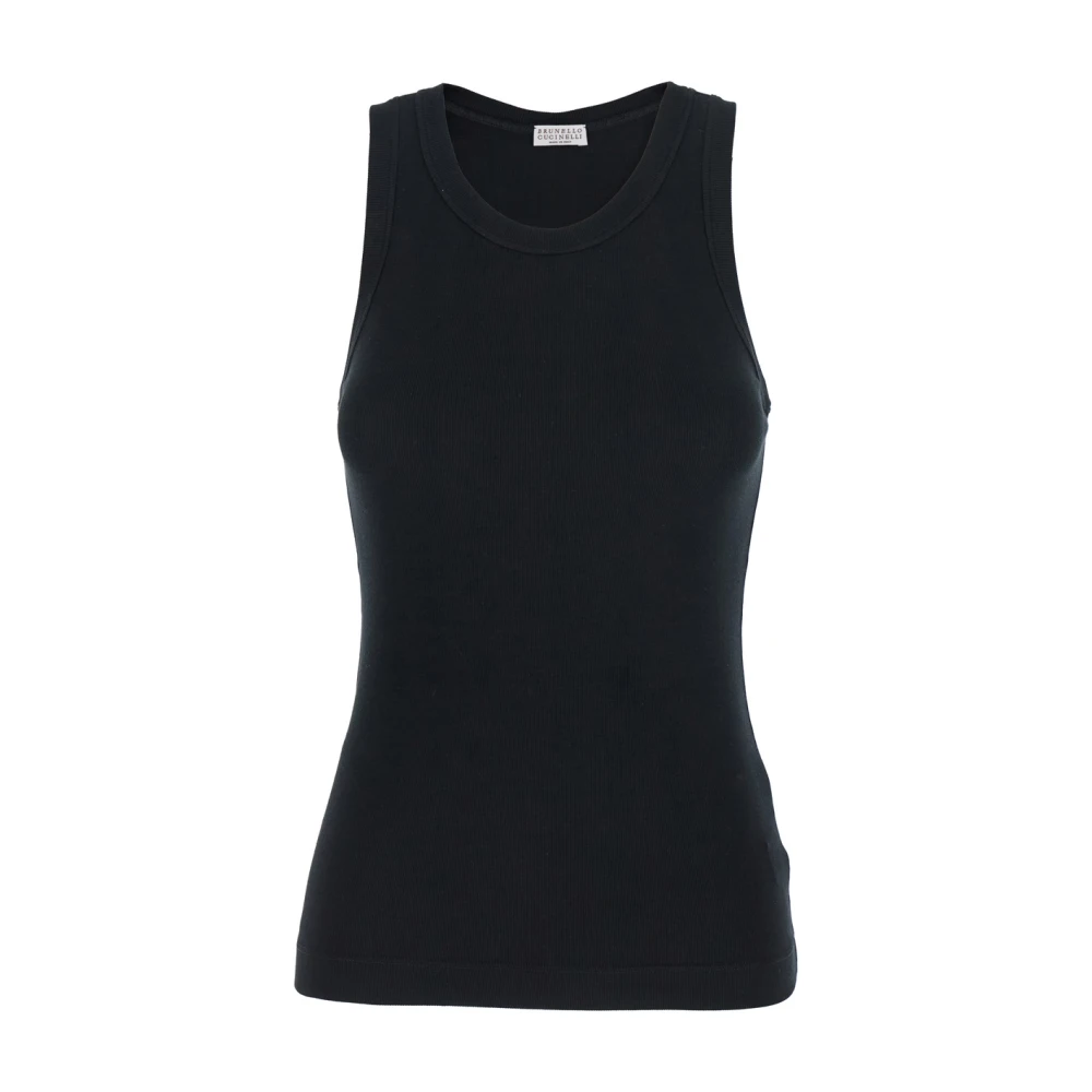Tops > Sleeveless Tops - - Brunello Cucinelli - Modalova