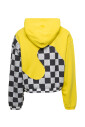 sweat-a-capuche-jaune-checker-swirl-tricot