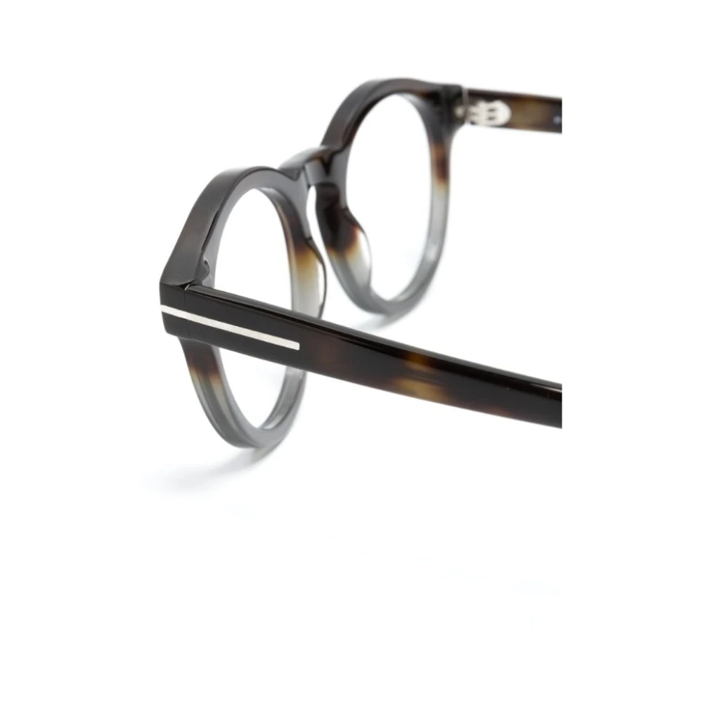 Tom Ford Bruin Havana Optisch Montuur veelzijdig en stijlvol Brown Heren
