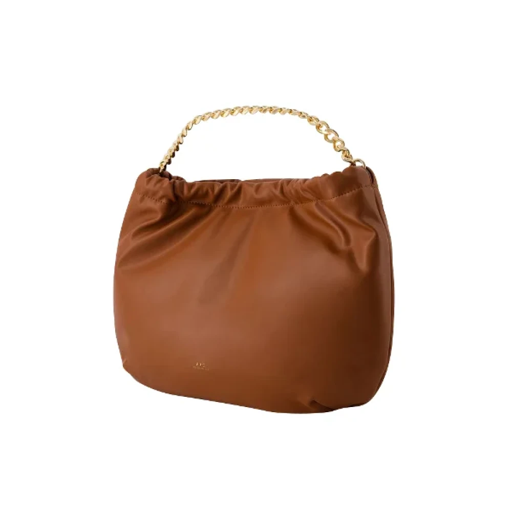 A.p.c. Plastic handbags Brown Dames