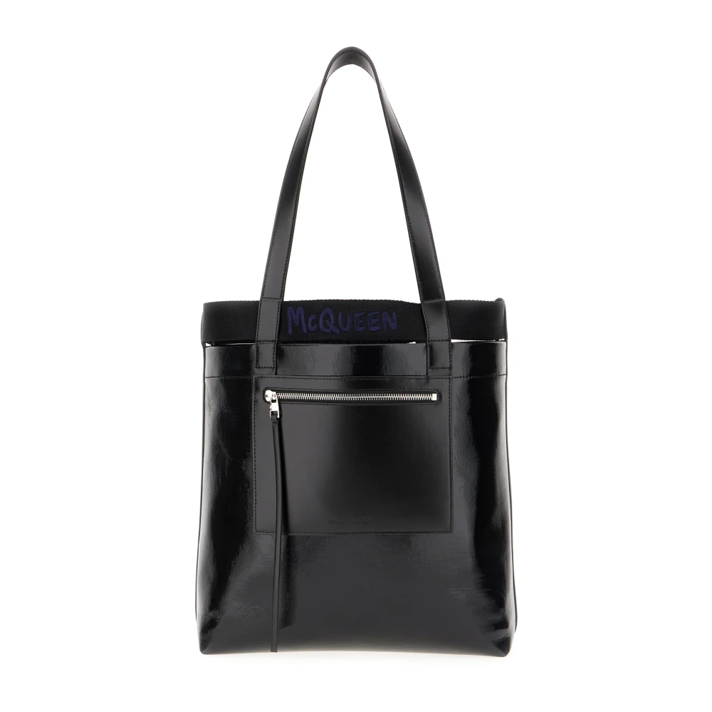 Alexander Mcqueen Men's Black Shoulder Bags