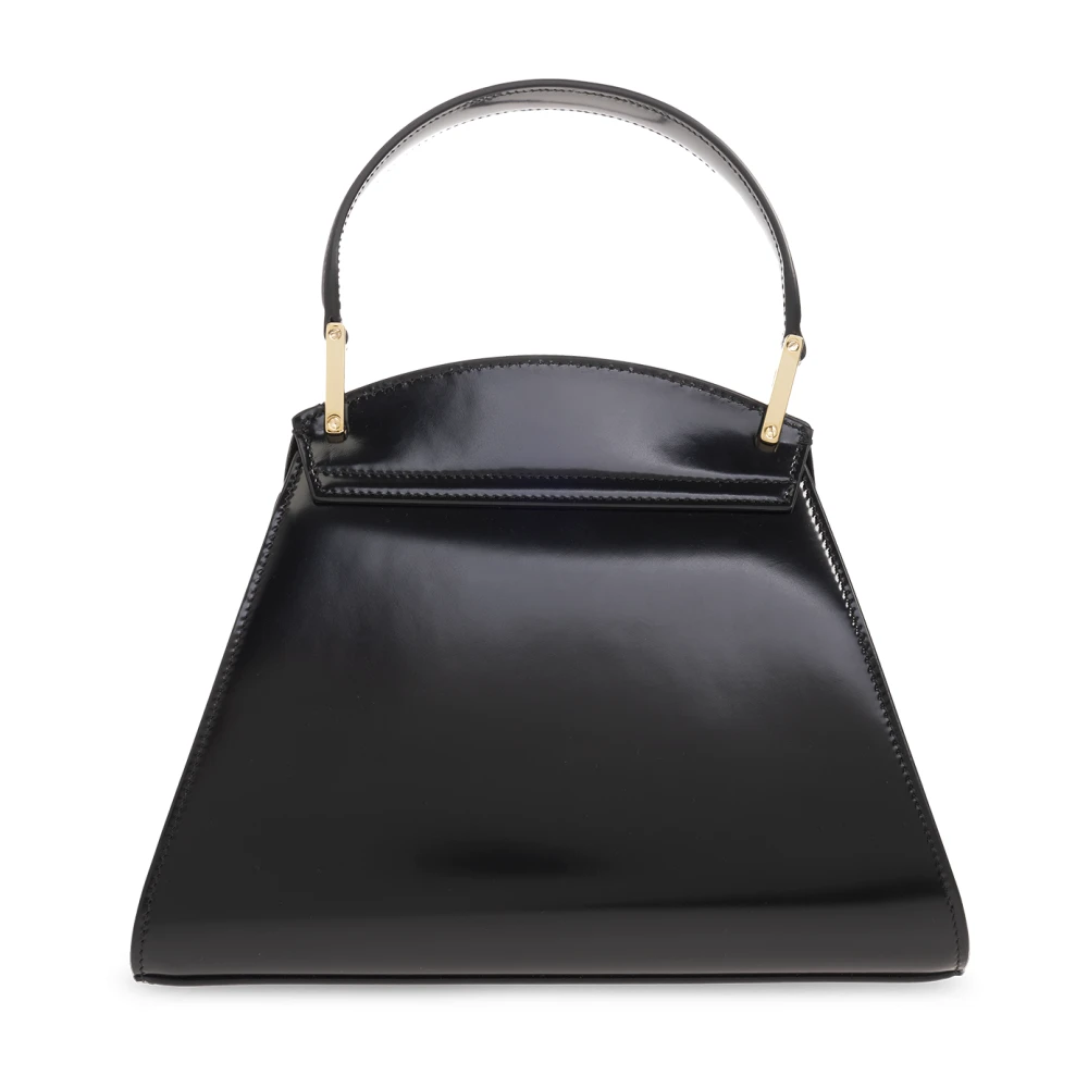 Salvatore Ferragamo Leren tas Black Dames