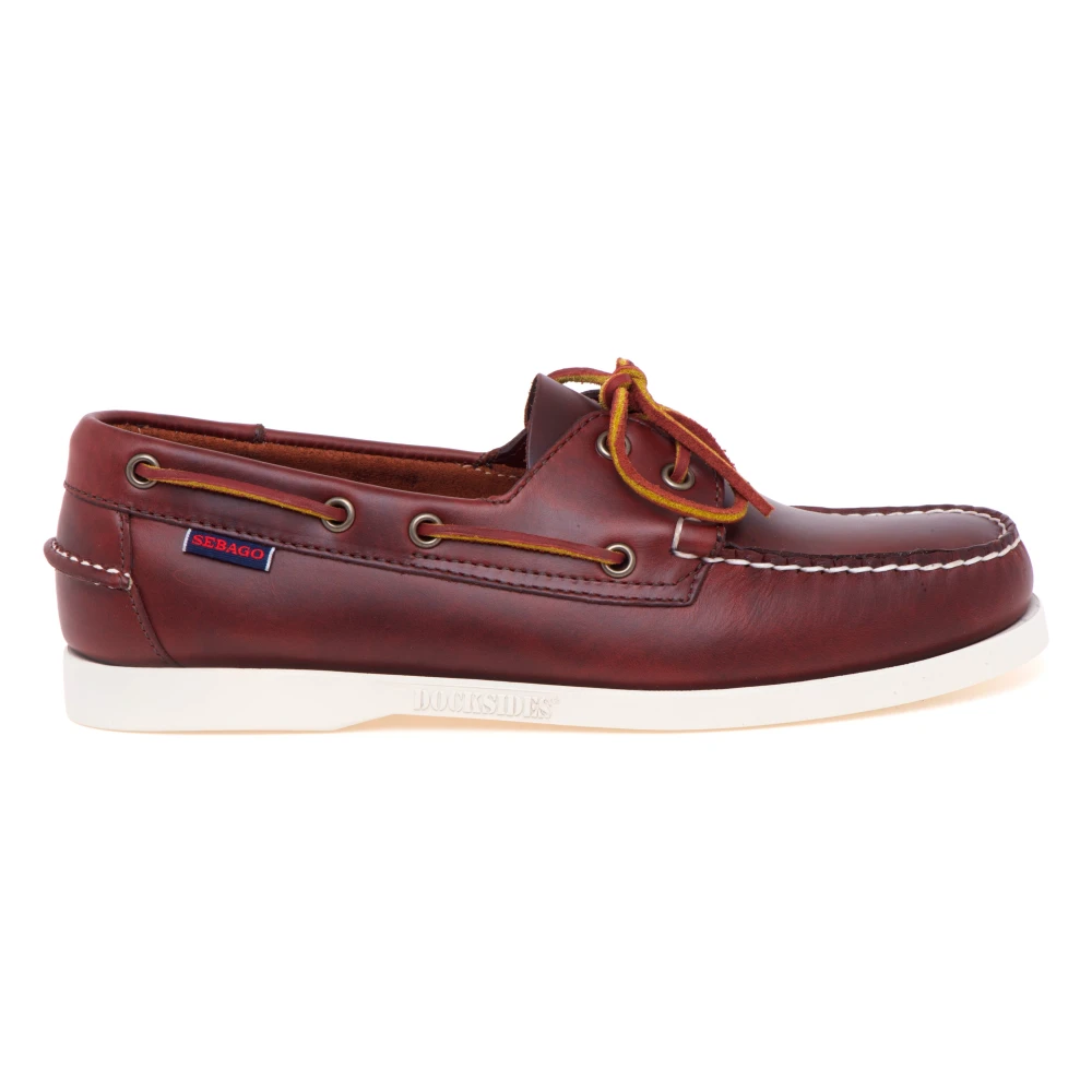 Sebago Brown Boat Shoes, Female, 4 Uk, Docksides Portland Moccasin