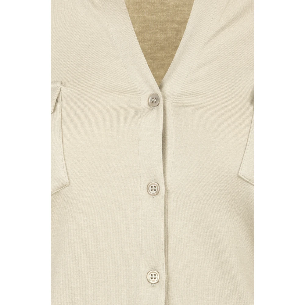 majestic filatures Anna Shirt Collectie Beige Dames
