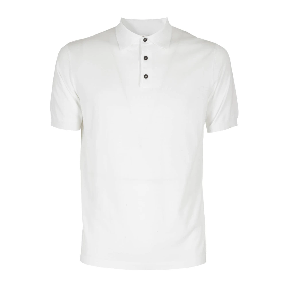Kangra Katoenen Gebreid 1 Draad White Heren