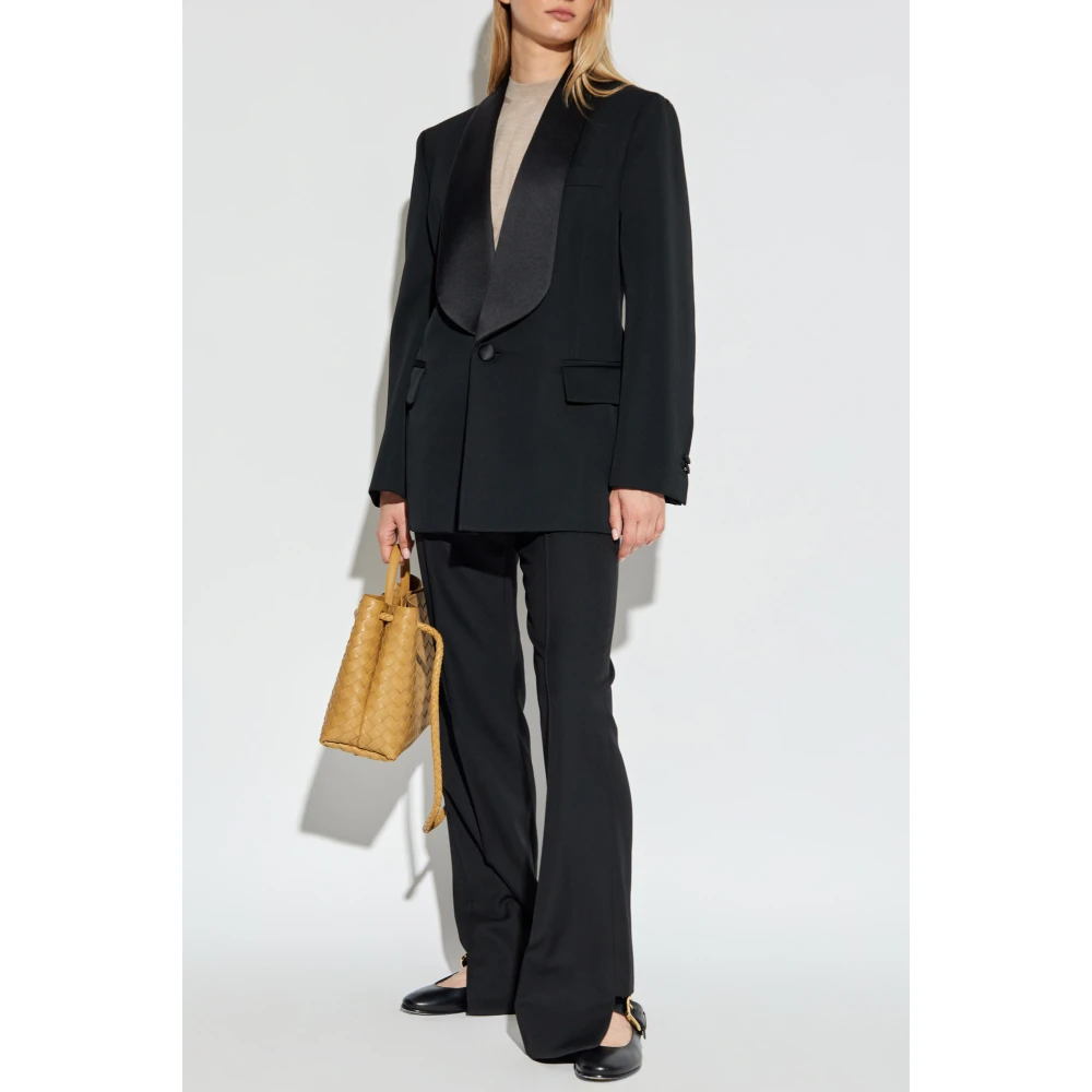 Bottega Veneta Wollen jas Black Dames