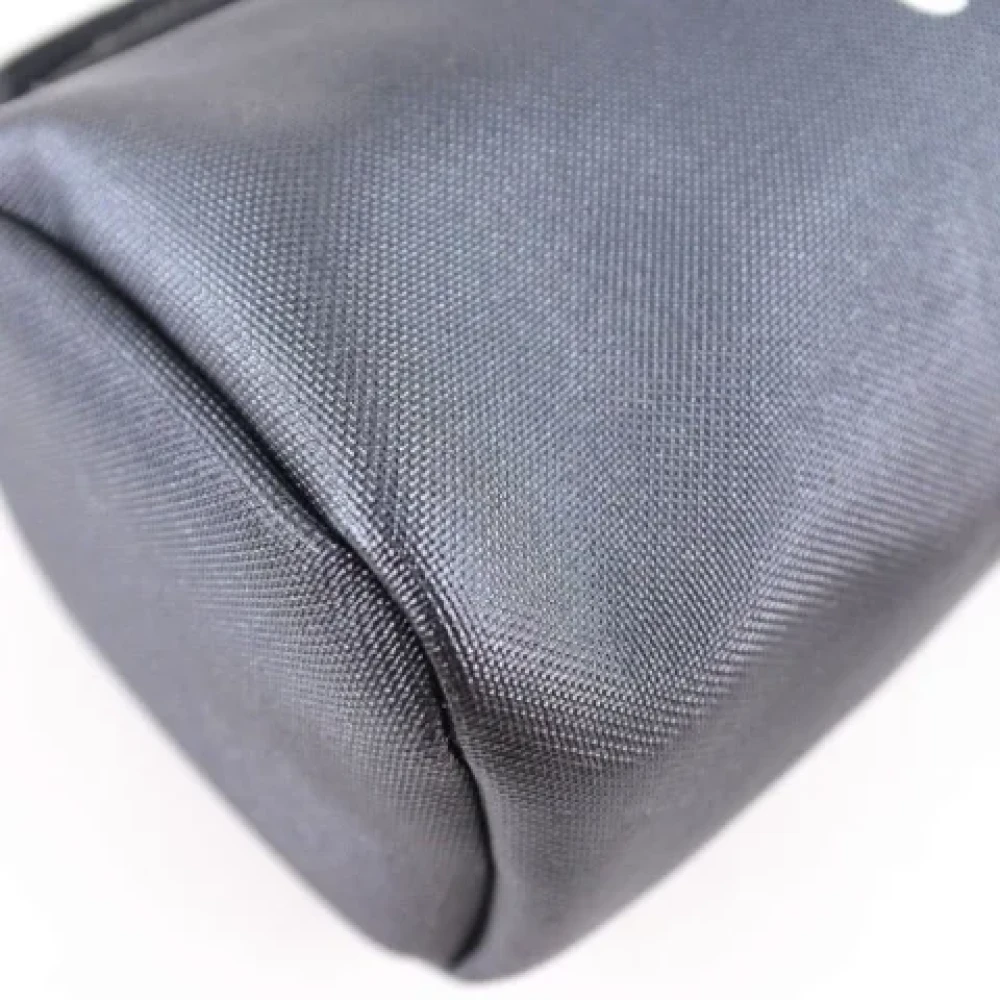 Chanel Vintage Pre-owned Fabric chanel-bags Gray Dames