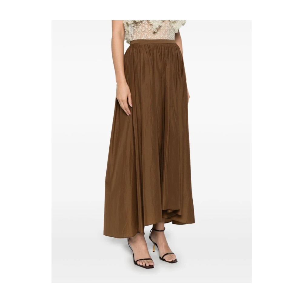 Philosophy di Lorenzo Serafini Bruine Rok Elegante Moderne Vrouwelijke Stijl Brown Dames