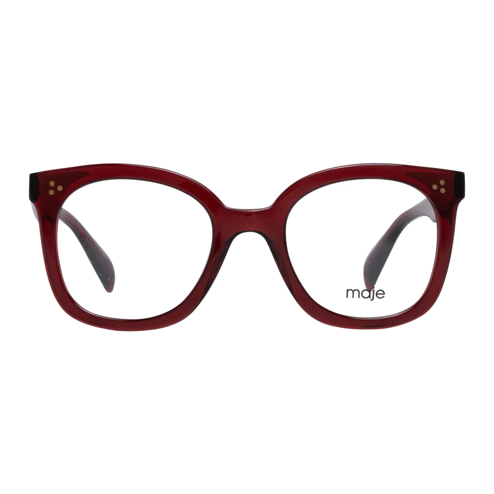Maje Bordeauxrode Dames Optische Monturen Red Dames