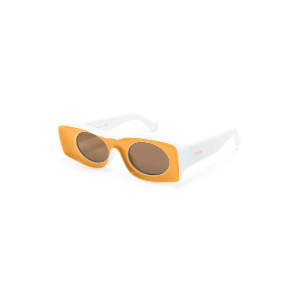 Loewe Lw40033I 39E Sunglasses Vit Dam