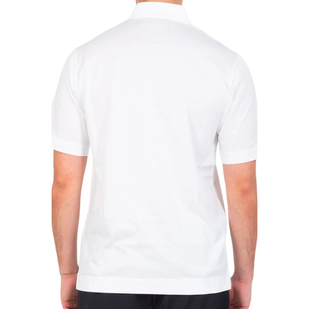 Circolo 1901 Optical White Polo Shirt White Heren