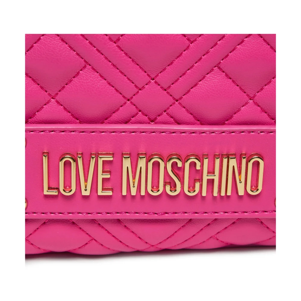 Love Moschino Fuchsia Synthetische Schoudertas Pink Dames