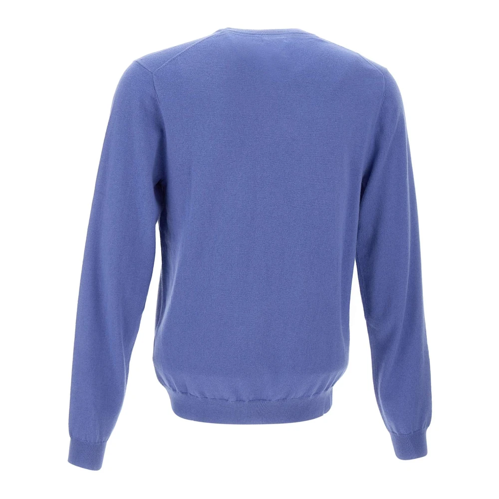 Sun68 Mannen Stijlvolle Sweaters Collectie Purple Heren