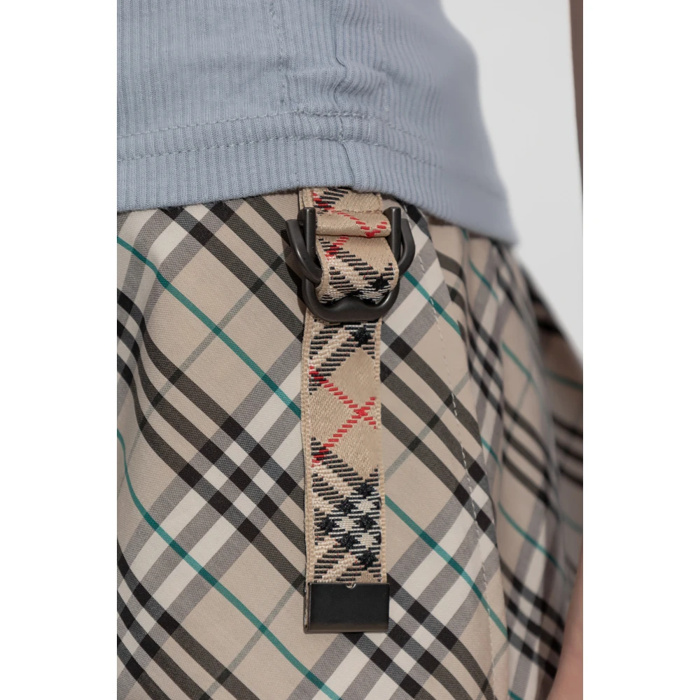 Burberry Gerimpelde top Blue Dames