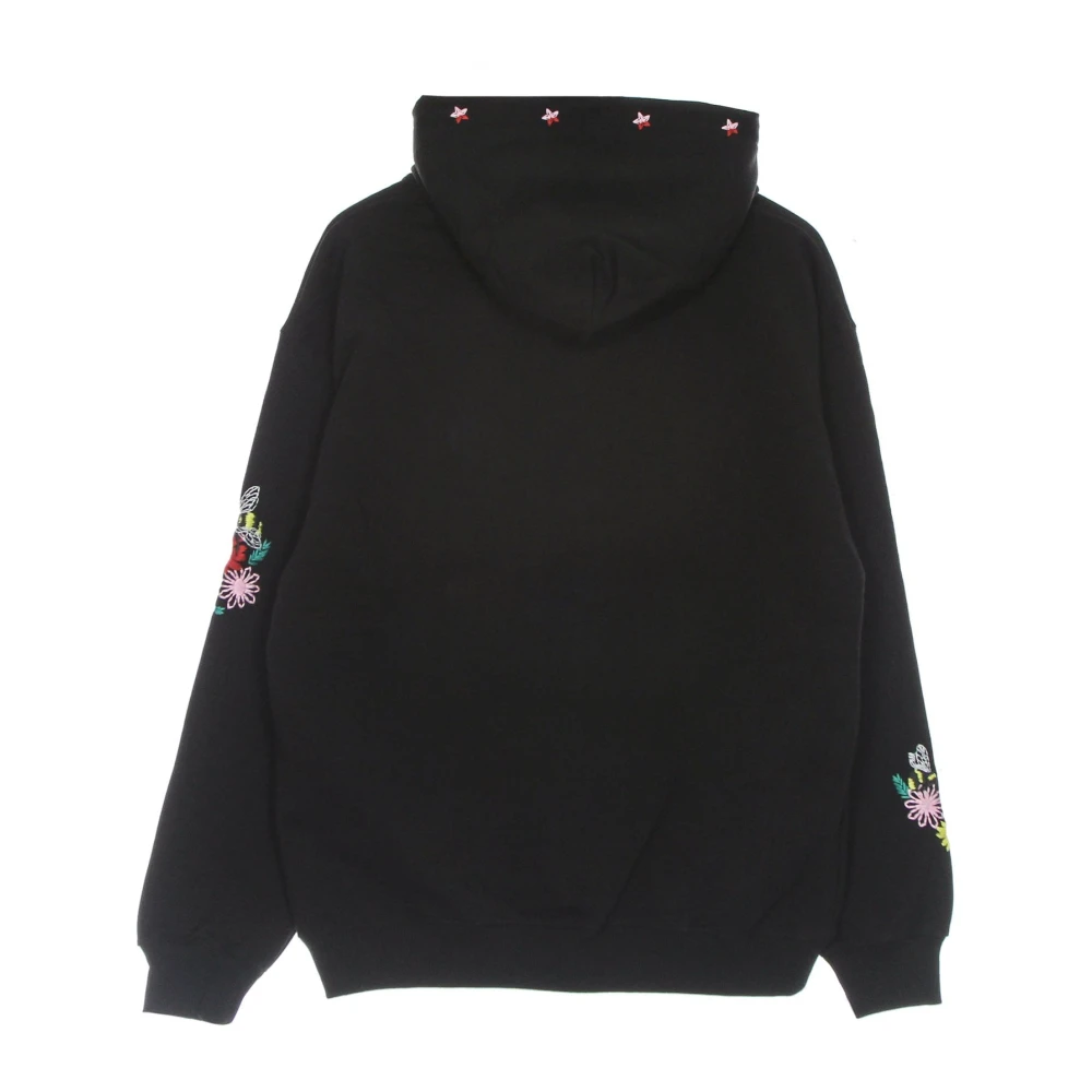 Iuter Zwarte lichtgewicht capuchontrui Bouquet Black Heren