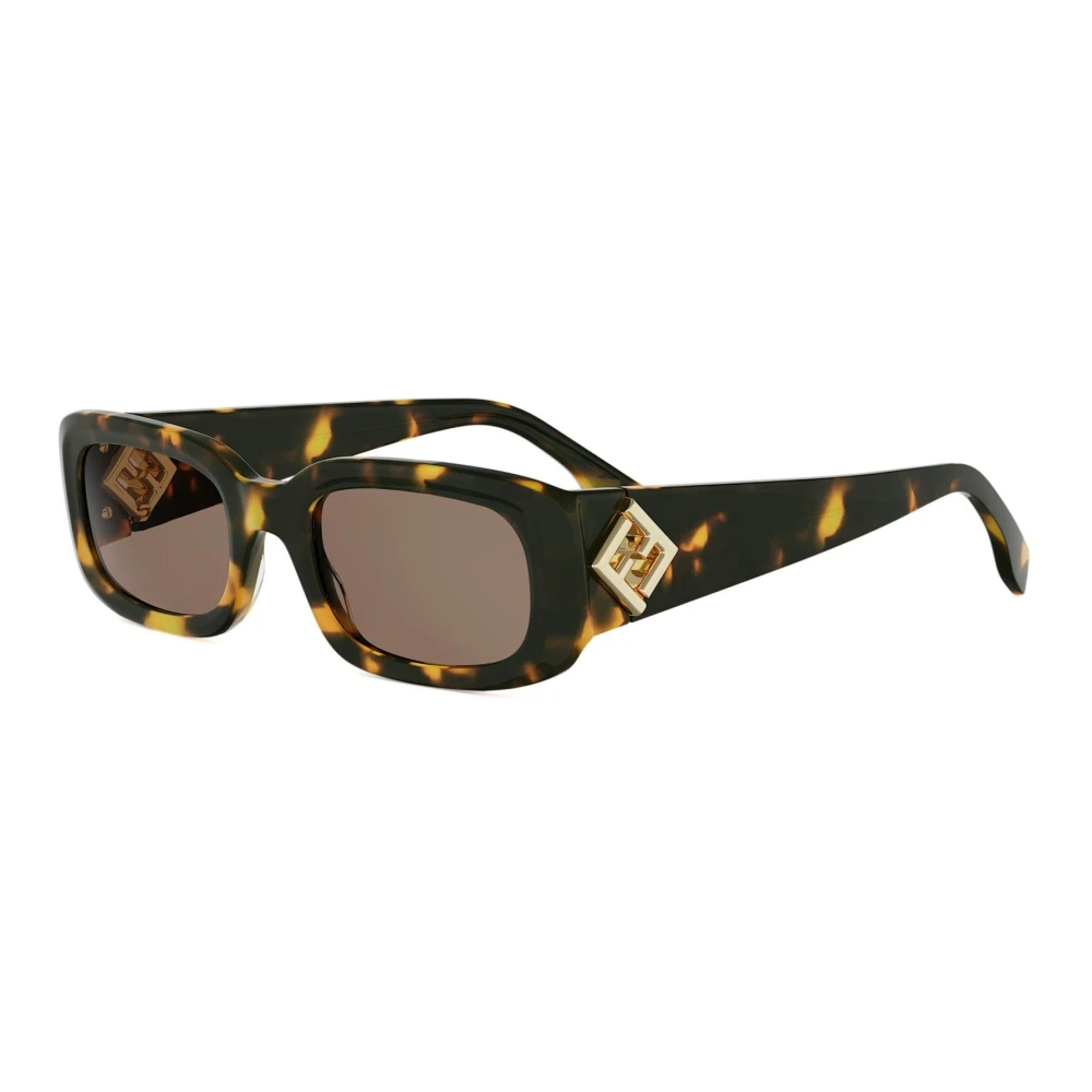 Fendi Women's Brown Sunglasses, 52 Mm, Ff Diamonds Sunglasses