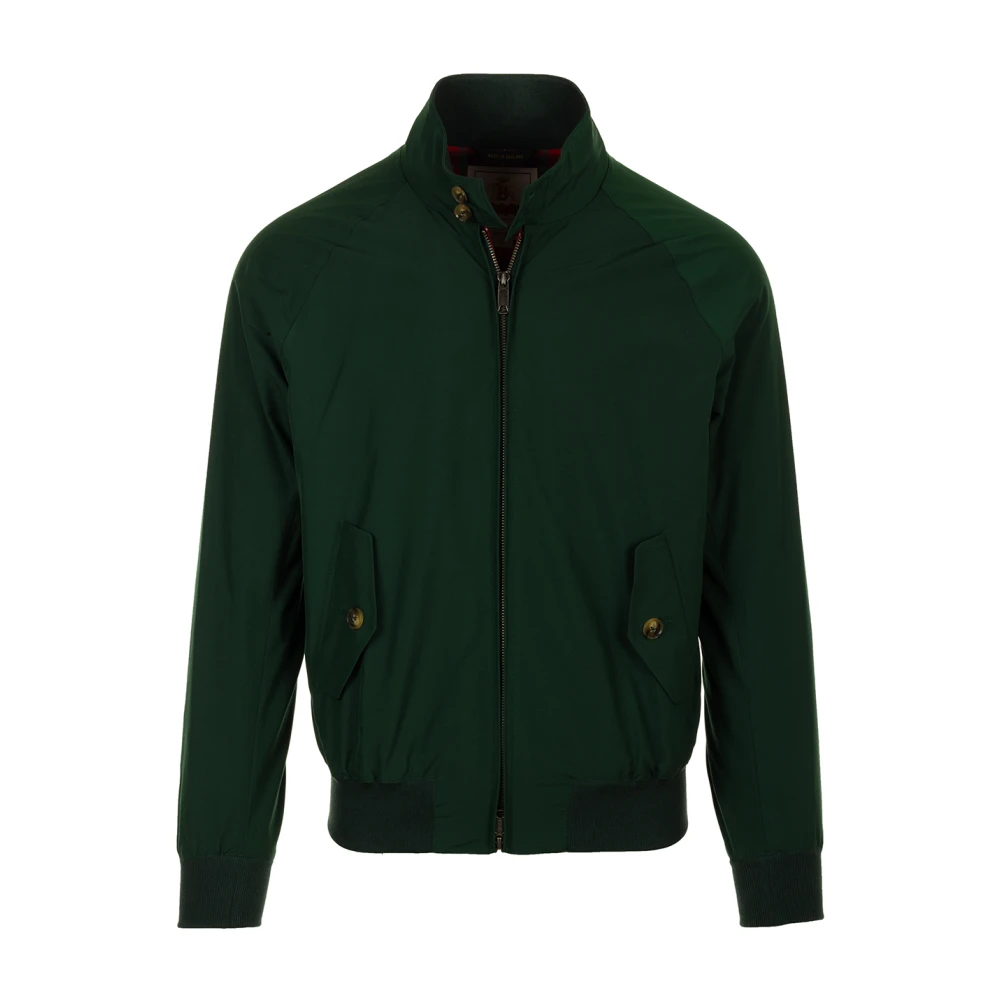 Baracuta Groene Harrington-jas met Fraser Tartan voering Green Heren