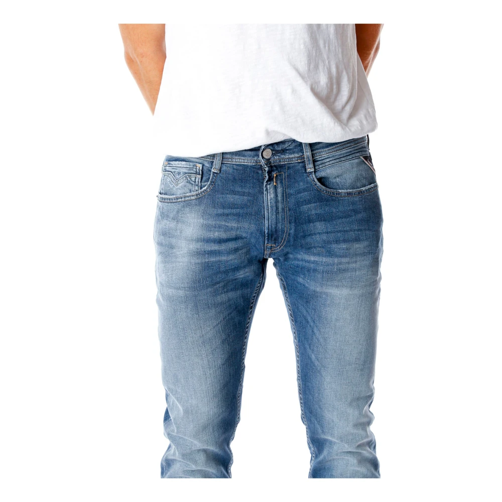 Replay Rocco Straight Fit Jeans Blue Heren