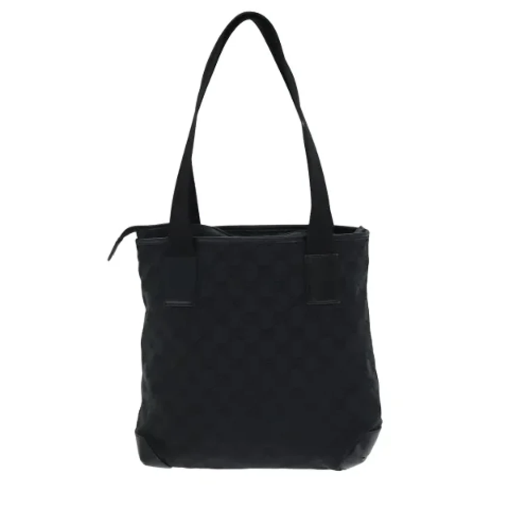 Gucci Vintage Pre-owned Canvas gucci-bags Black Dames