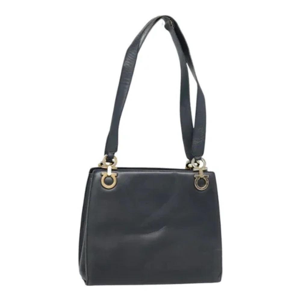 Salvatore Ferragamo Pre-owned Leather totes Black Dames