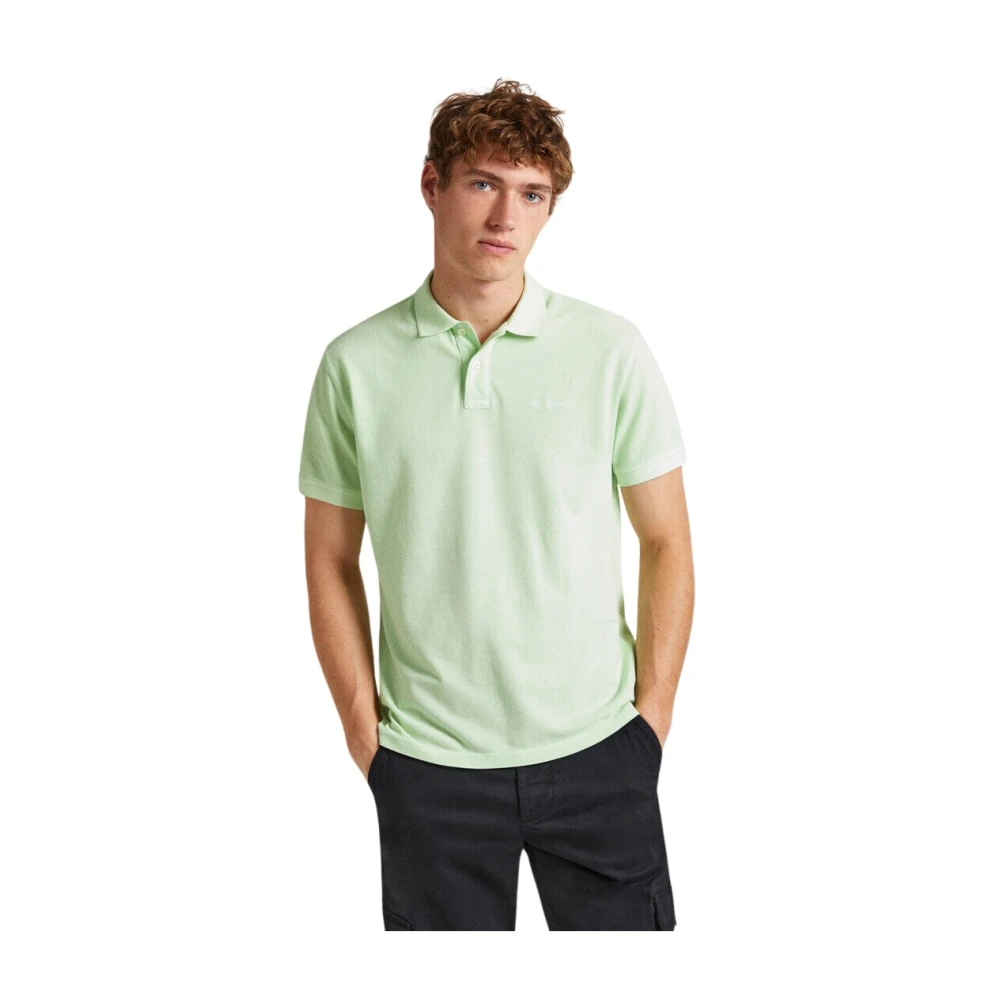 Pepe Jeans Verse Groene Polo Shirt Green Heren