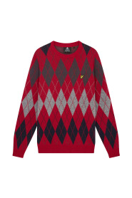 Sweter z okrągłym dekoltem